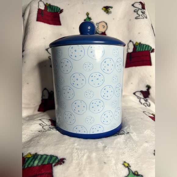 Peanuts Snoppy Happiness Is Cookies Canister,Ceramic Cookie Jar - Picture 2 of 5